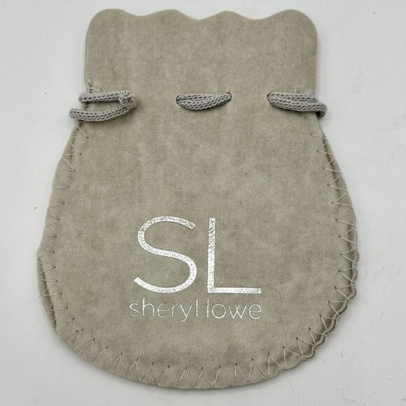 Sheryl Lowe 8mm Round Labradorite and Diamond Rondelle Bracelet w/pouch - Picture 5 of 5